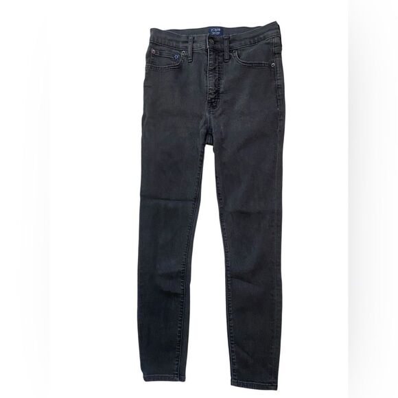 J. Crew Black High Rise Skinny Jeans - Picture 1 of 6